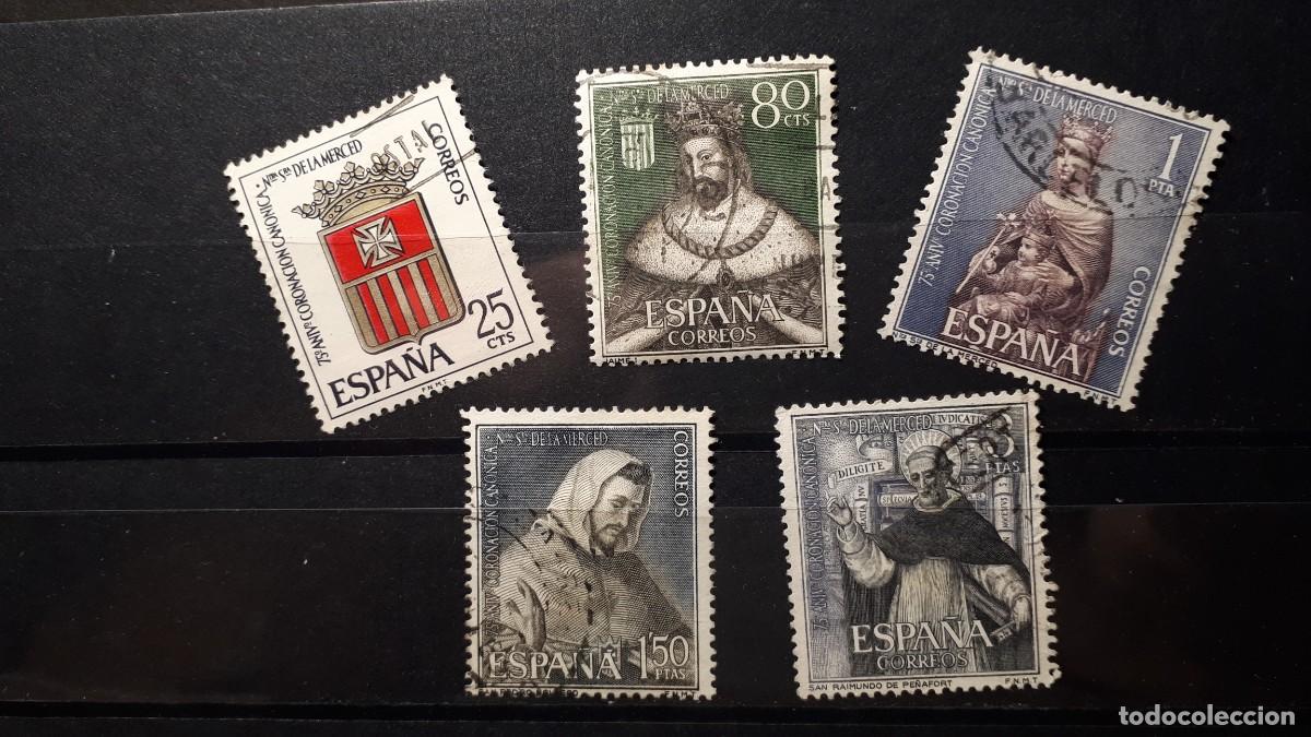 Sellos: ESPA&Ntilde;A. A&Ntilde;O 1963. &deg;. EDIFIL 1521/5 - Foto 1