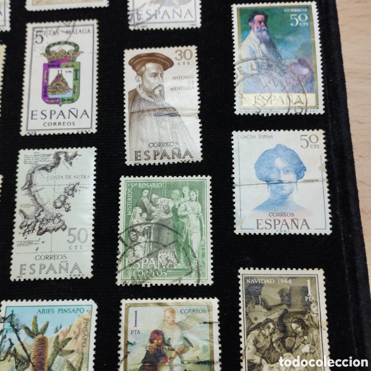 Sellos: Lote de sellos usados. Espa&ntilde;a. - Foto 5