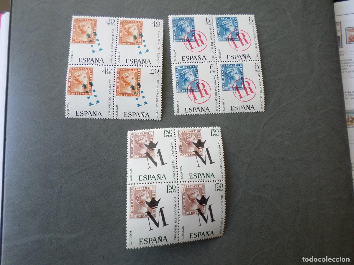 Selos: # 1967, dia mundial del sello, edifil 1798/800