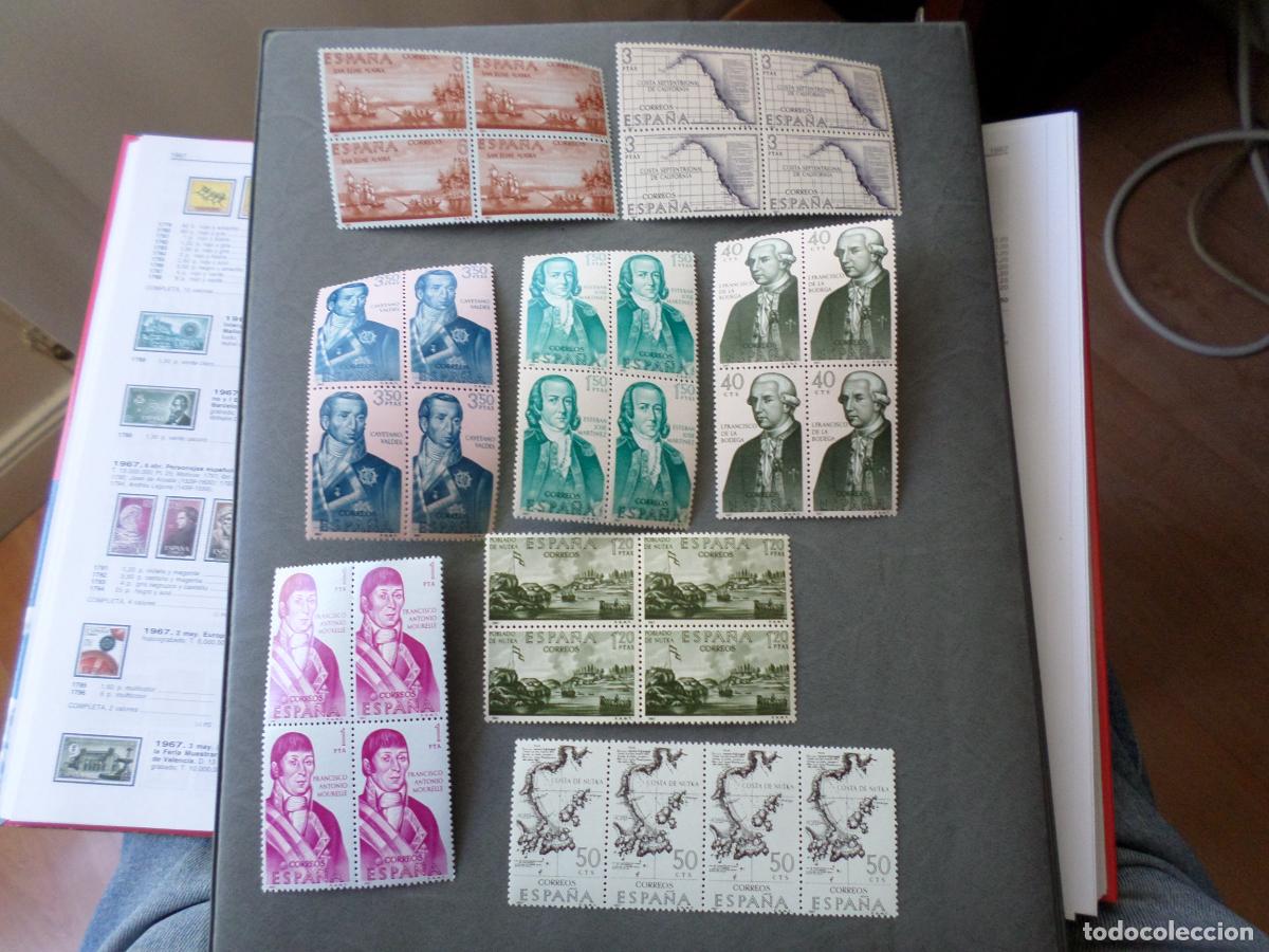 Selos: # 1967, forjadores de america, edifil 1819/26
