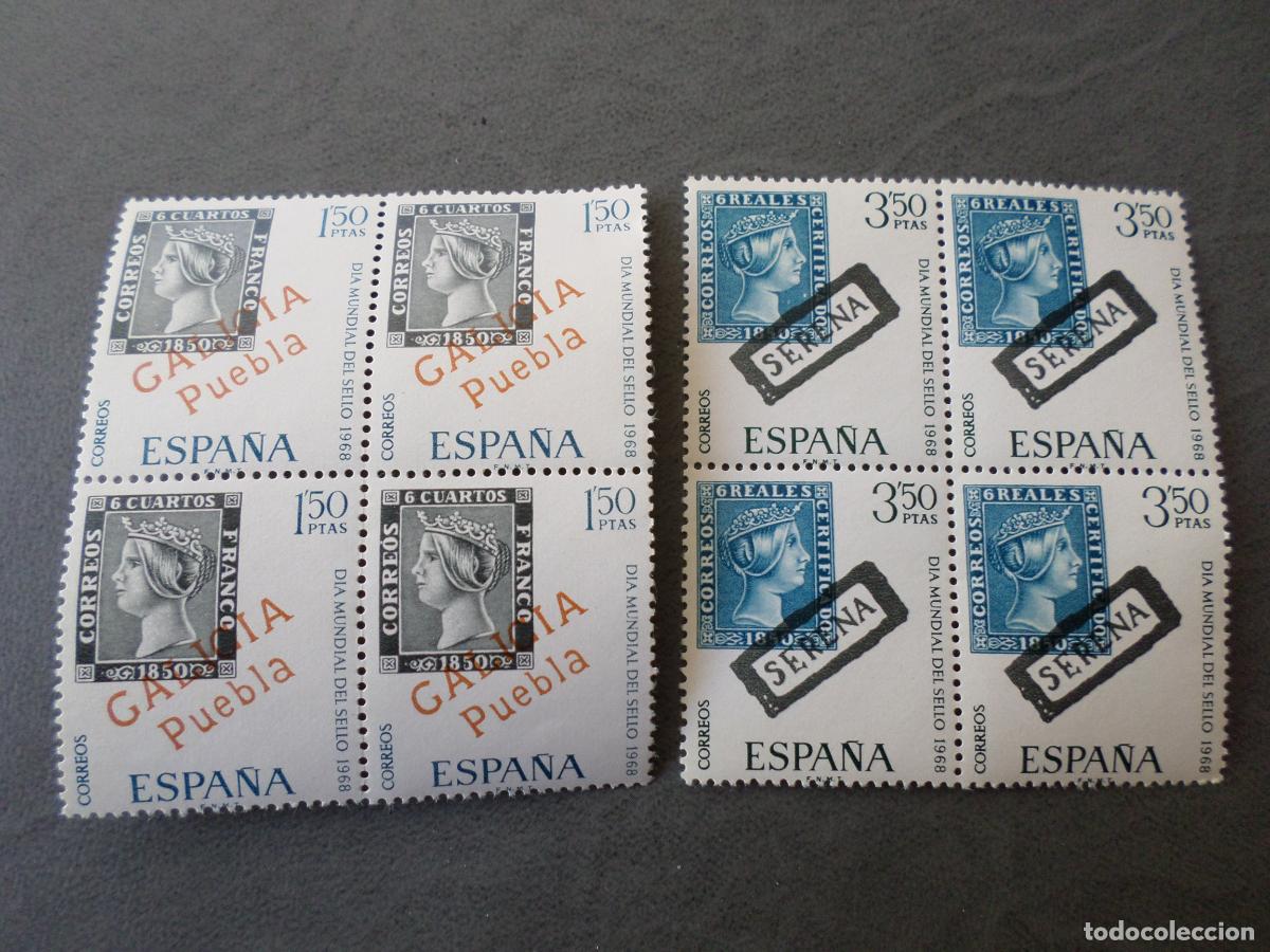 Selos: # 1968, dia mundial del sello, edifil 1869/70