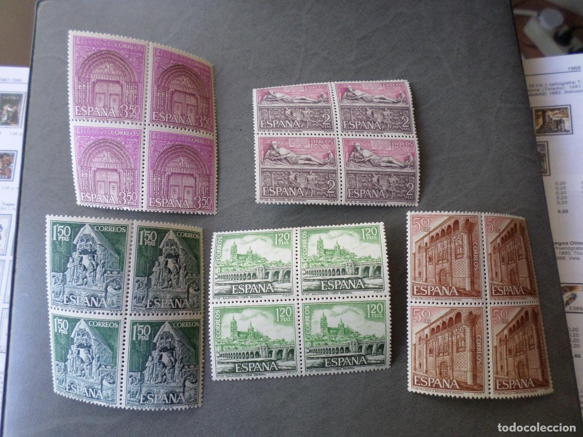 Sellos: # 1968, serie turistica, edifil 1875/79 - Foto 1