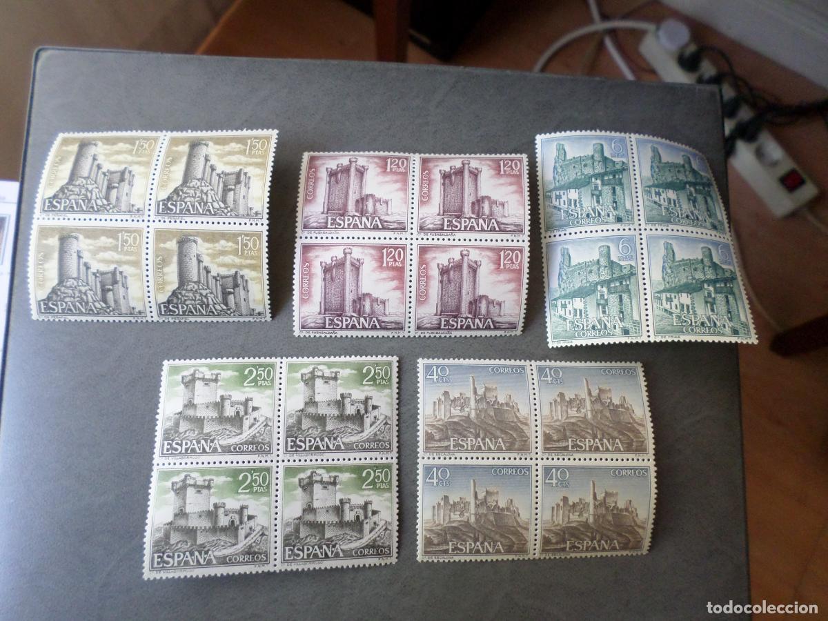Sellos: # 1968, castillos de espa&ntilde;a, edifil 1880/84 - Foto 1