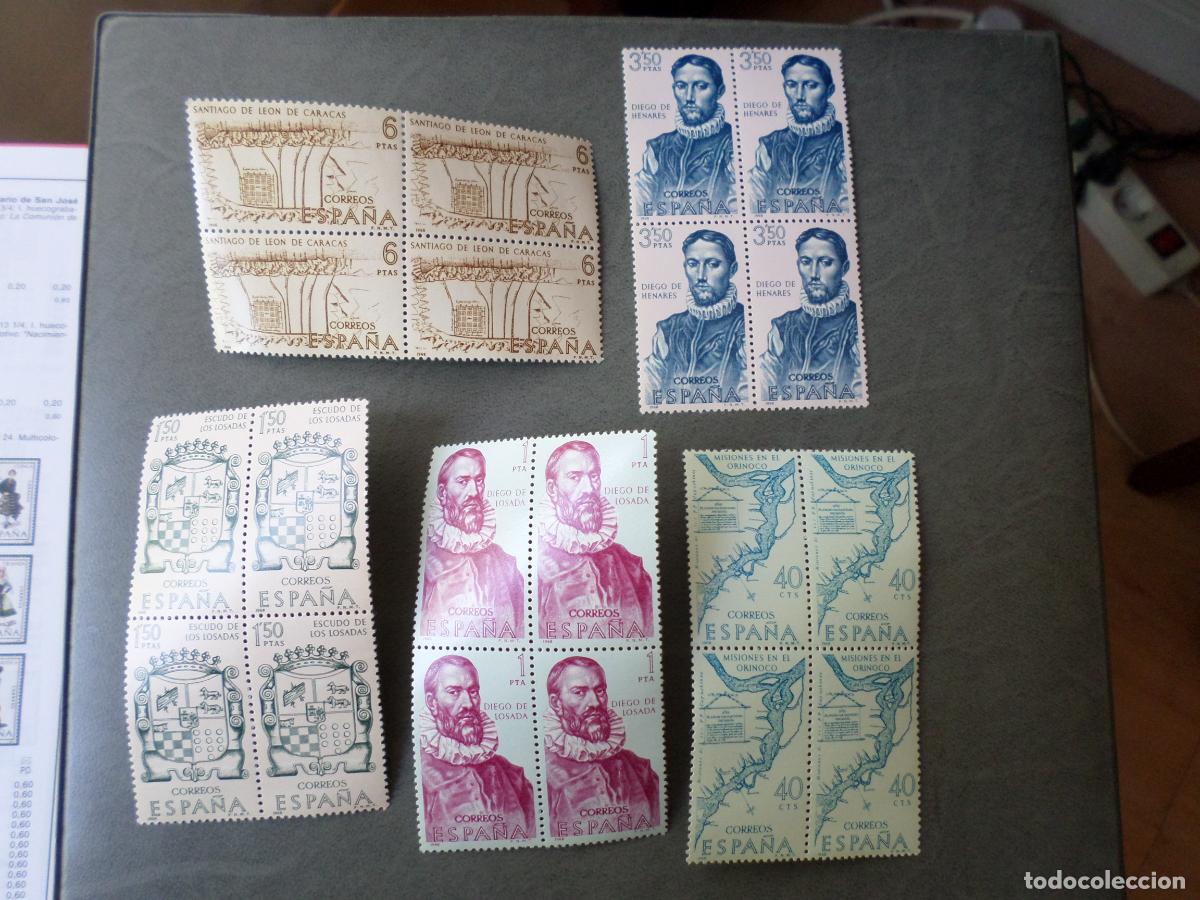 Selos: # 1968, forjadores de america, edifil 1889/93