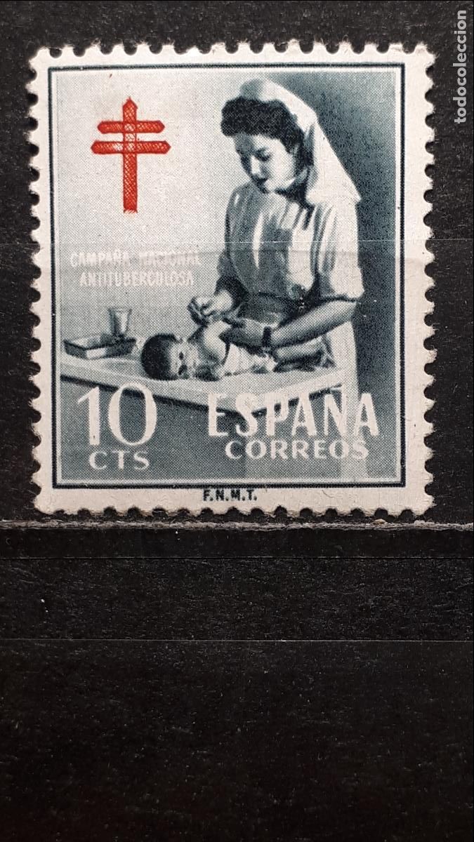 Sellos: ESPA&Ntilde;A. A&Ntilde;O 1953. **. EDIFIL 1122 - Foto 1