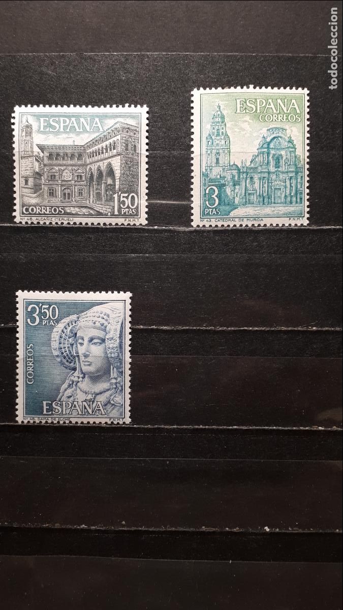 Sellos: ESPA&Ntilde;A. A&Ntilde;O 1969 **. EDIFIL 1935/7 - Foto 1
