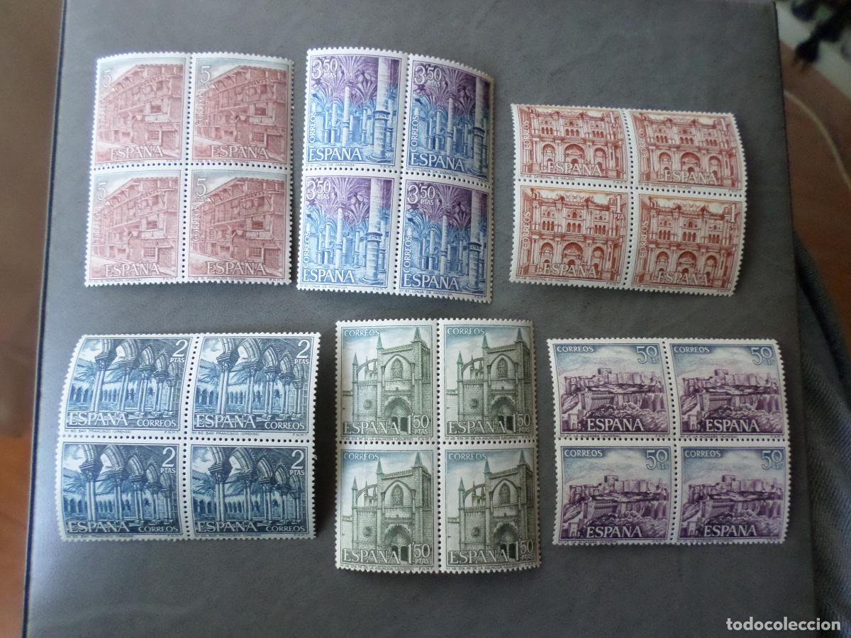 Sellos: # 1970, serie turistica, edifil 1982/87 - Foto 1