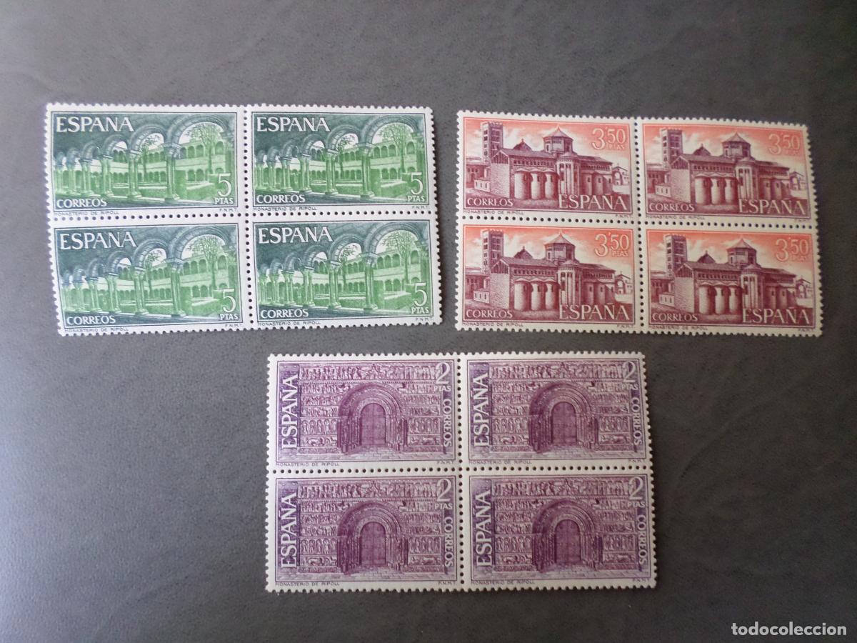 Selos: # 1970, monasterio de santa maria de ripoll, edifil 2005/07