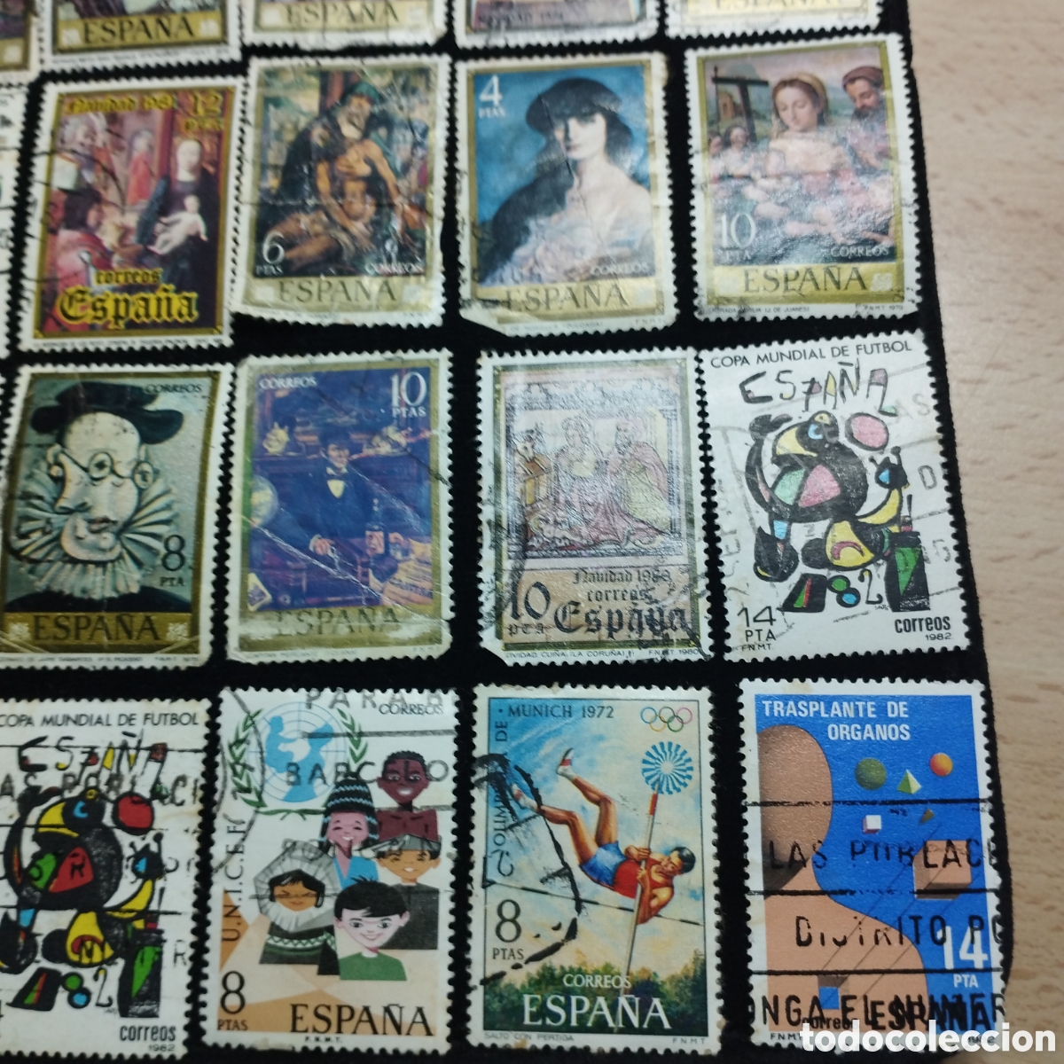 Sellos: Lote de sellos usados, Espa&ntilde;a - Foto 7