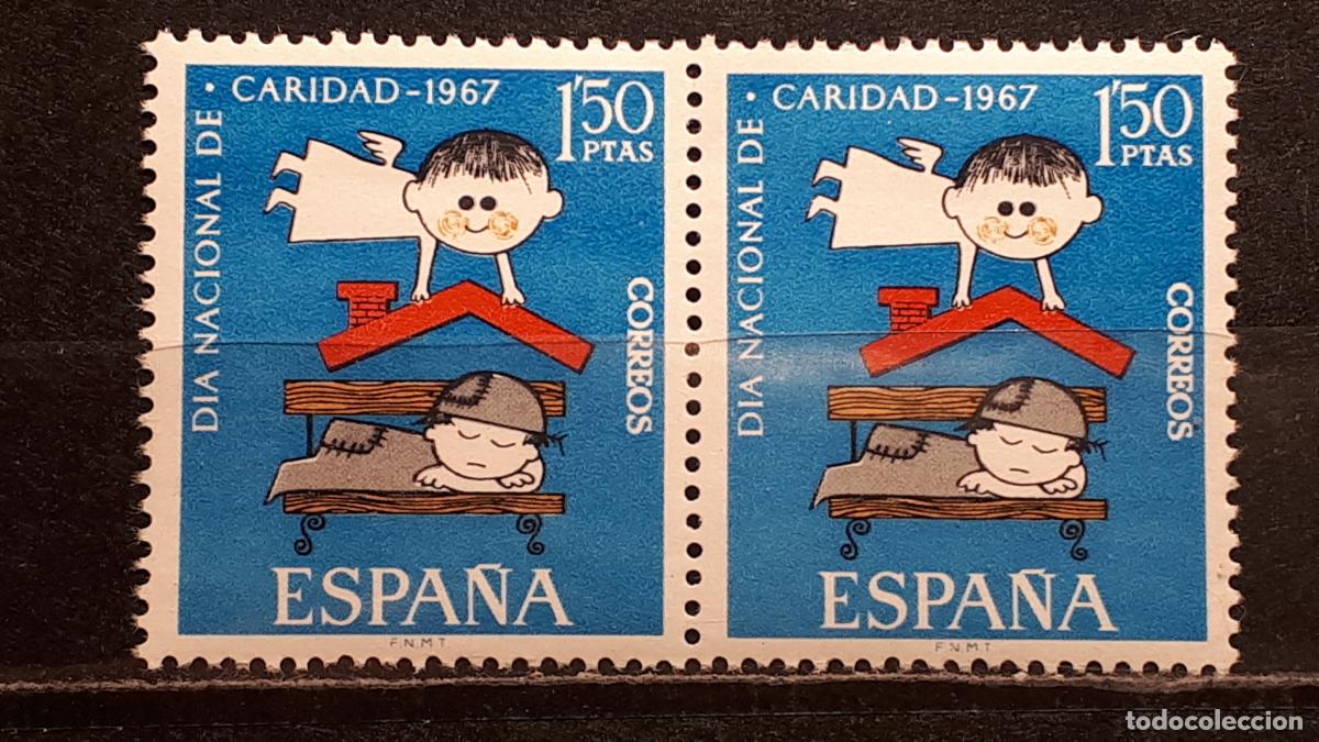 Sellos: ESPA&Ntilde;A. A&Ntilde;O 1967. **. EDIFIL 1801 - Foto 1