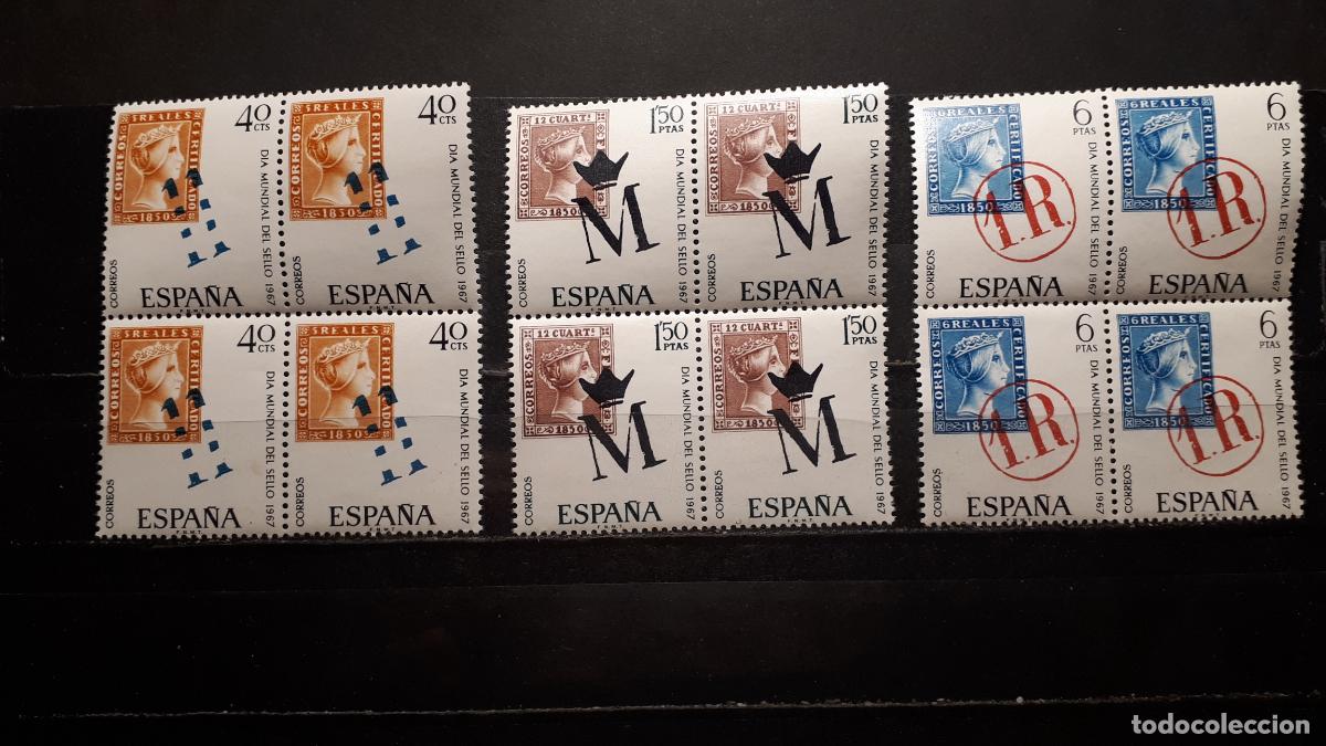 Sellos: ESPA&Ntilde;A. A&Ntilde;O 1967. **. EDIFIL 1798/800 - Foto 1