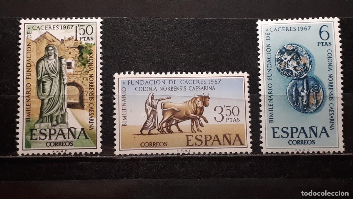 Sellos: ESPA&Ntilde;A. A&Ntilde;O 1967. **. EDIFIL 1827/9 - Foto 1