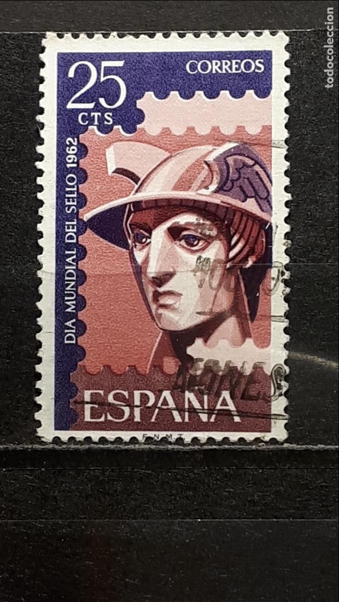 Sellos: ESPA&Ntilde;A. A&Ntilde;O 1962. &deg;. EDIFIL 1431 - Foto 1