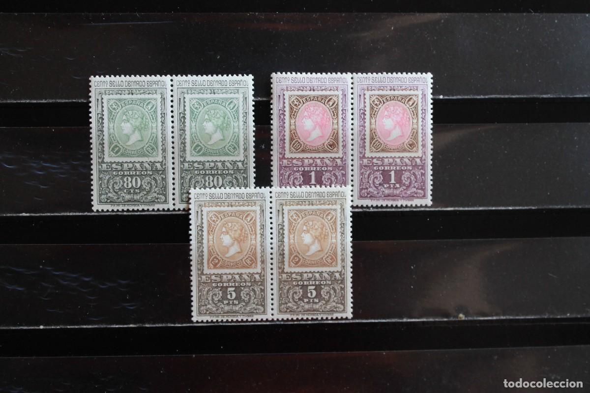 Sellos: EDIFIL 1689/91 EN BLOQUE DE DOS - Foto 1