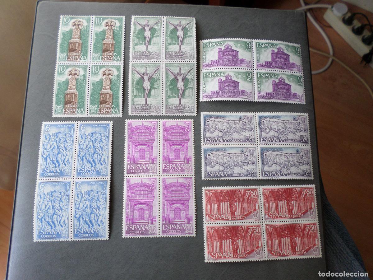 Sellos: # 1971, a&ntilde;o santo compostelano, edifil 2047/53 - Foto 1