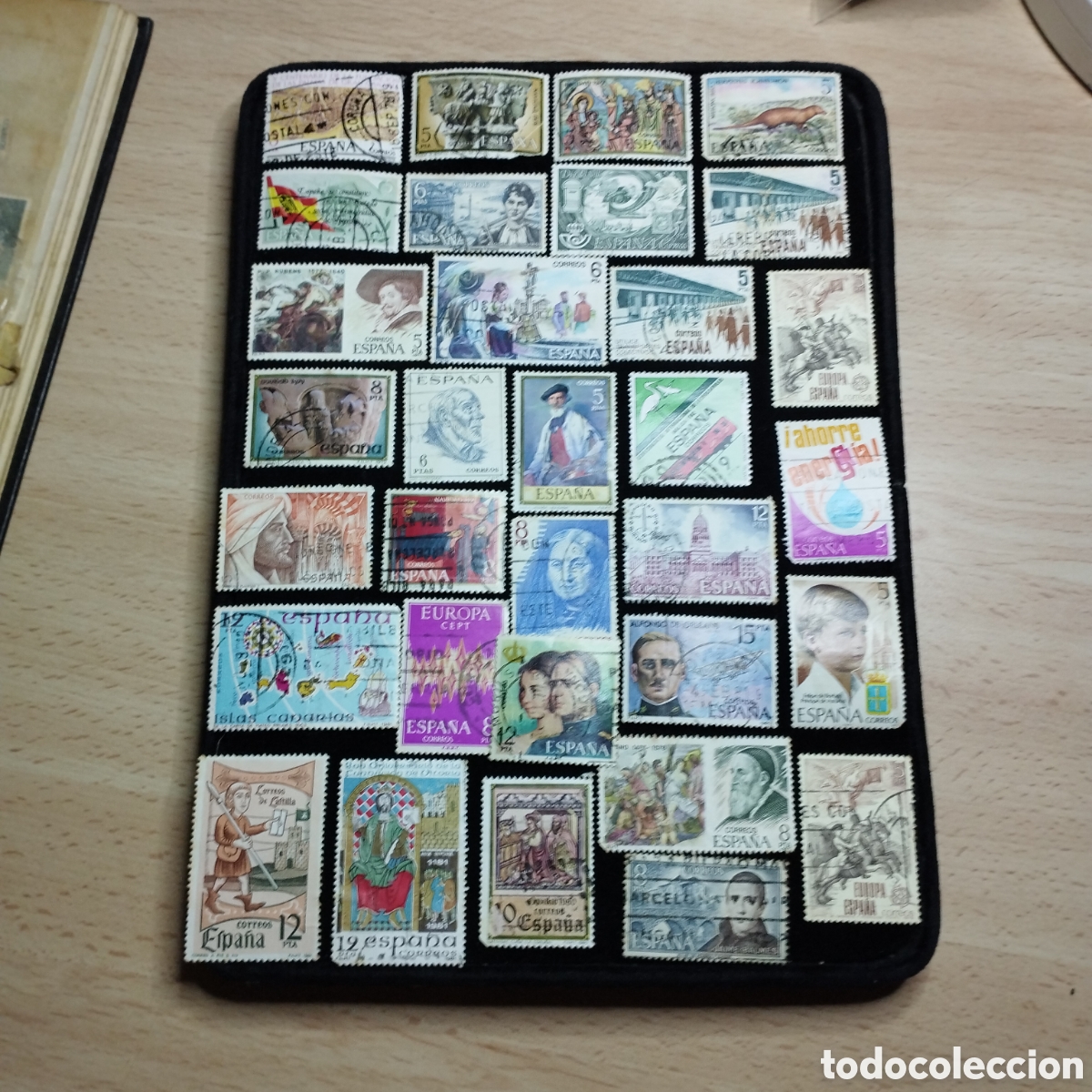 Sellos: Lote de sellos usados, Espa&ntilde;a. - Foto 1