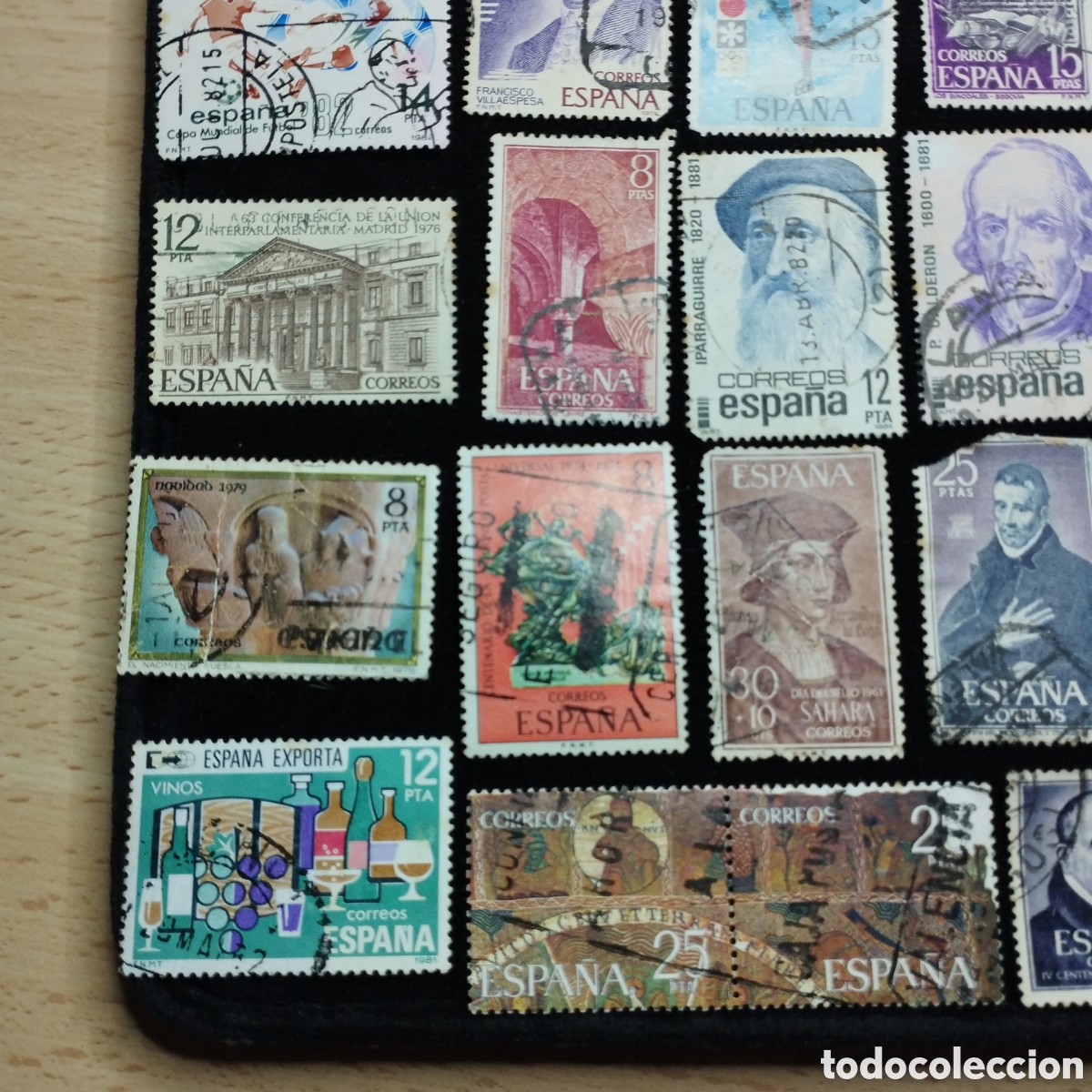 Sellos: Lote de sellos usados. Espa&ntilde;a. - Foto 4