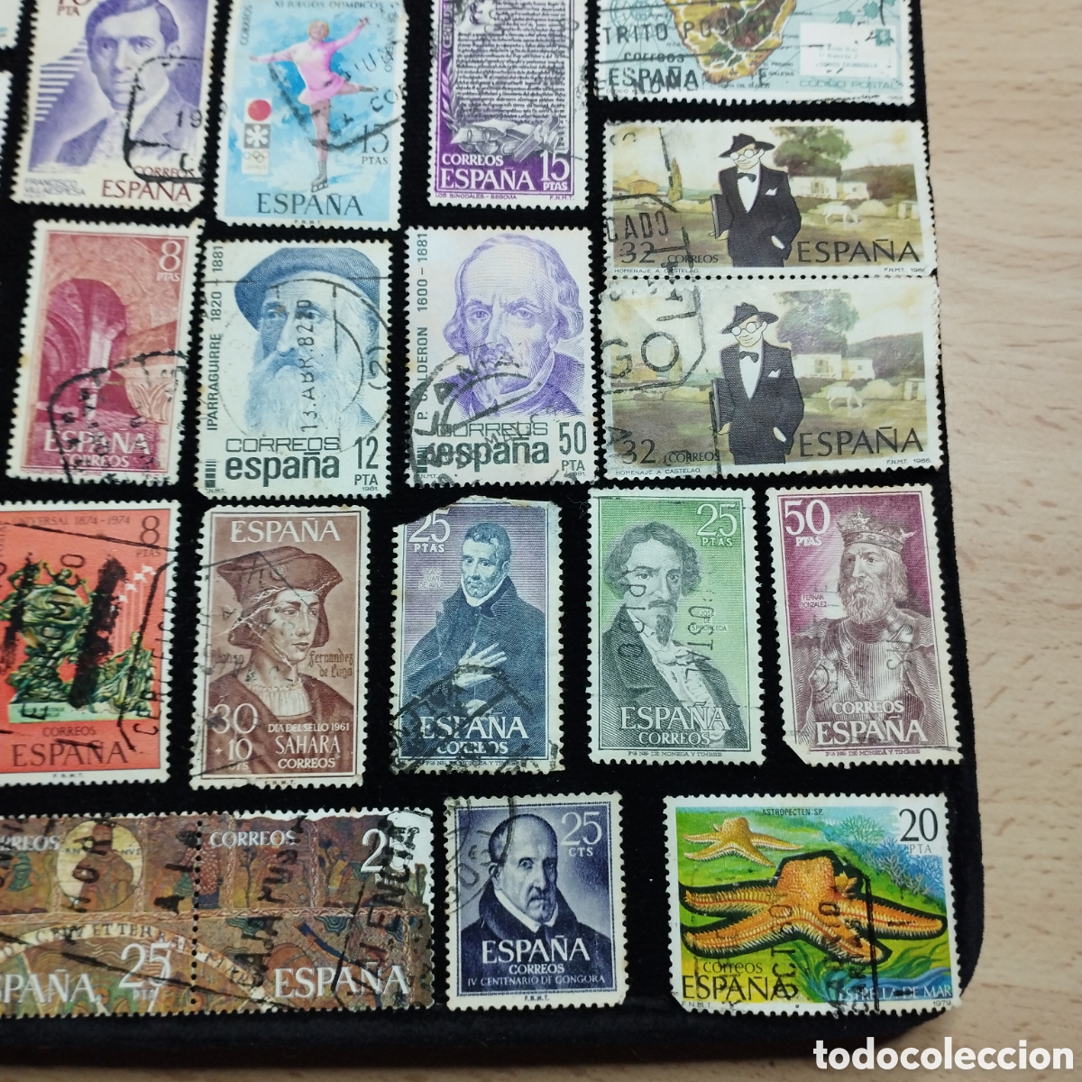 Sellos: Lote de sellos usados. Espa&ntilde;a. - Foto 5