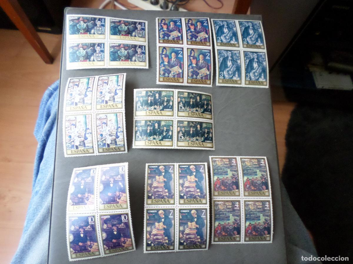Selos: # 1972, dia del sello, solana, edifil 2077/84