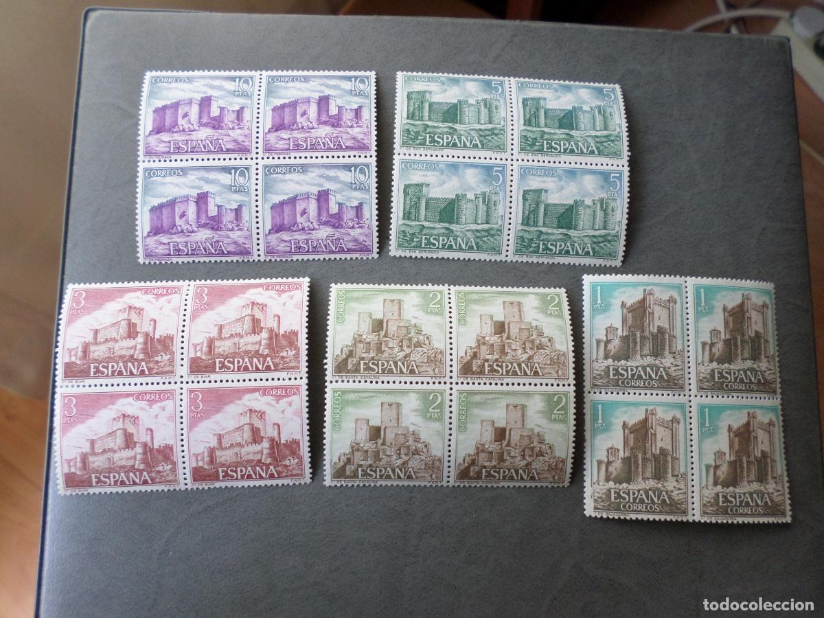 Sellos: # 1972, castillos de espa&ntilde;a, edifil 2093/97 - Foto 1