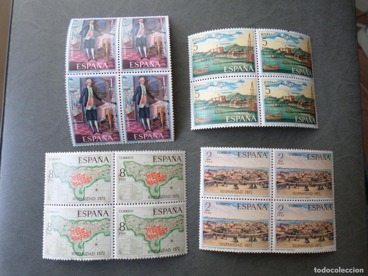 Sellos: # 1972, hispanidad, puerto rico, edifil 2107/10