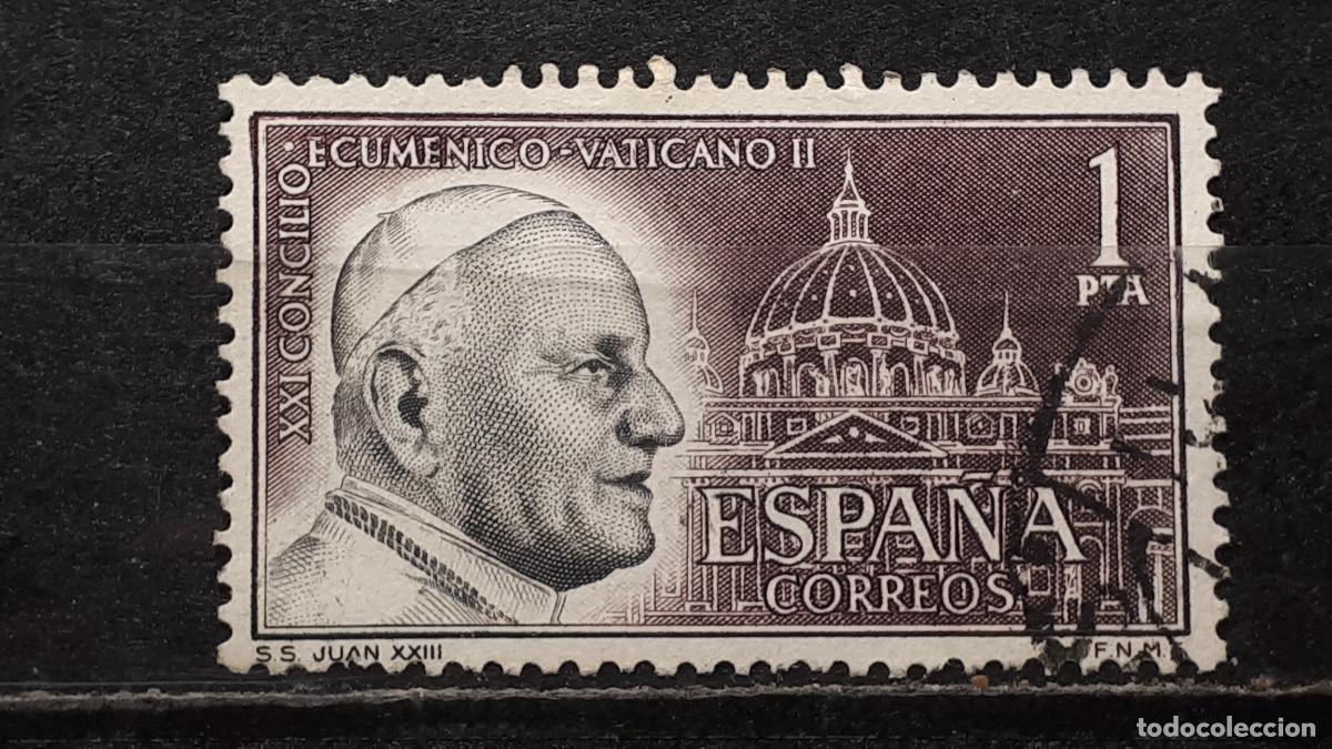 Sellos: ESPA&Ntilde;A . A&ntilde;o 1963. &deg;. EDIFIL 1480 - Foto 1
