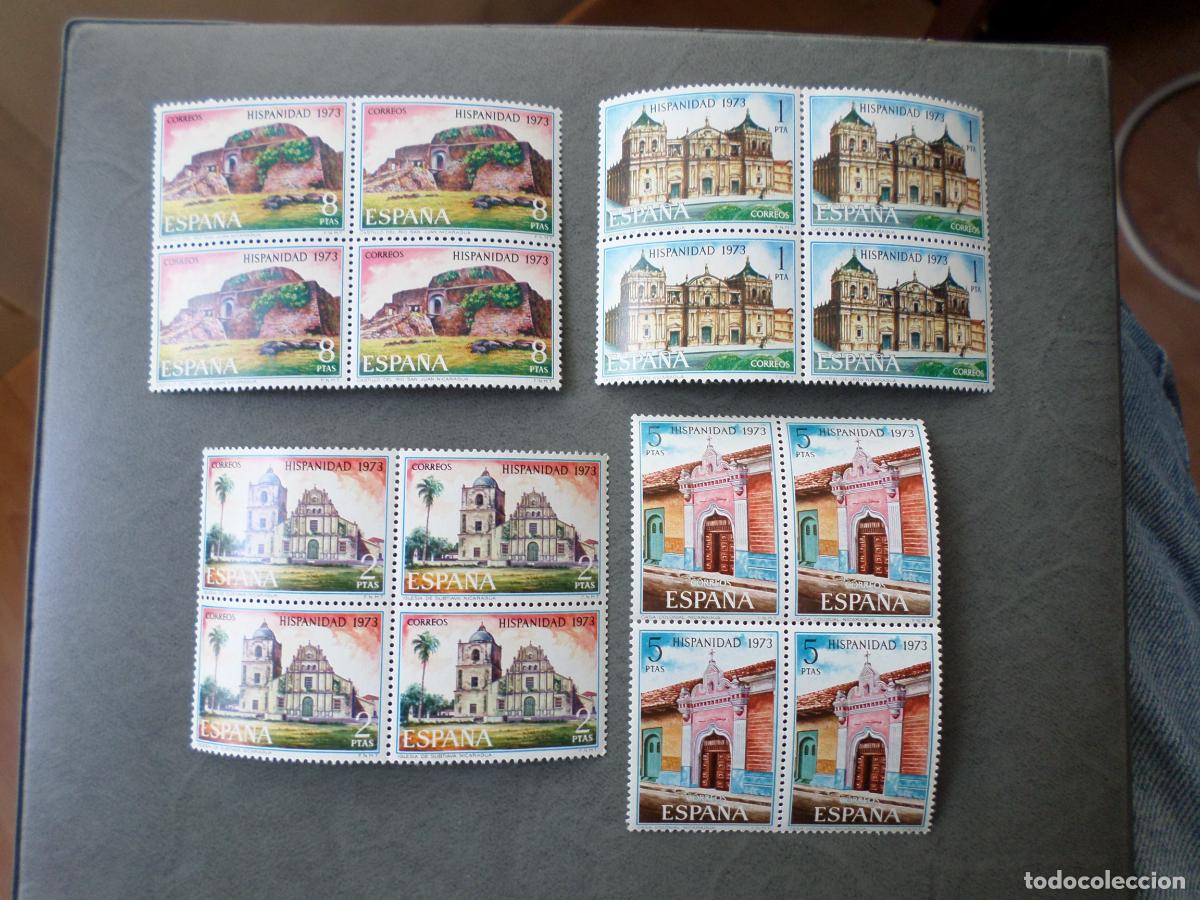 Sellos: # 1973, hispanidad, nicaragua, edifil 2154/57