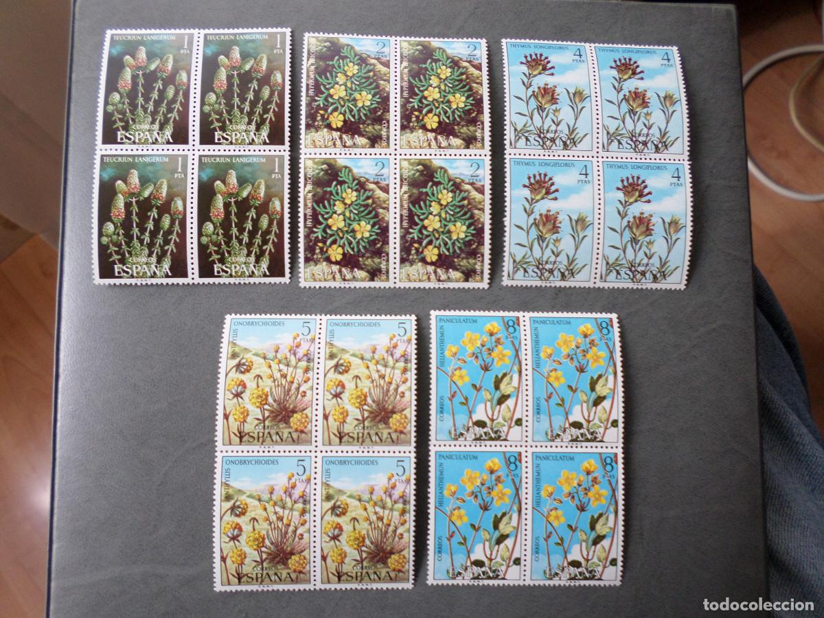 Sellos: # 1974, flora, edifil 2220/24 - Foto 1