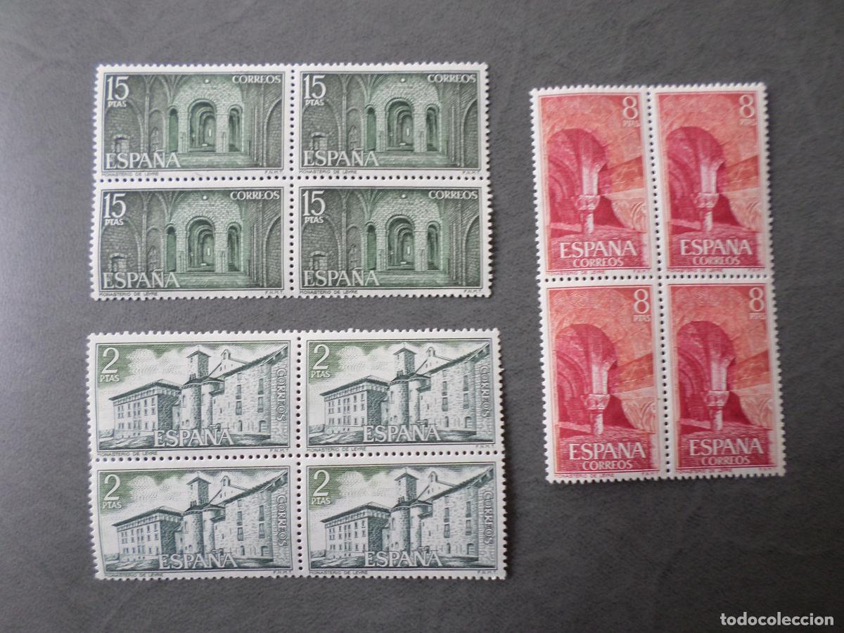 Sellos: # 1974, monasterio de leyre, edifil 2229/31 - Foto 1