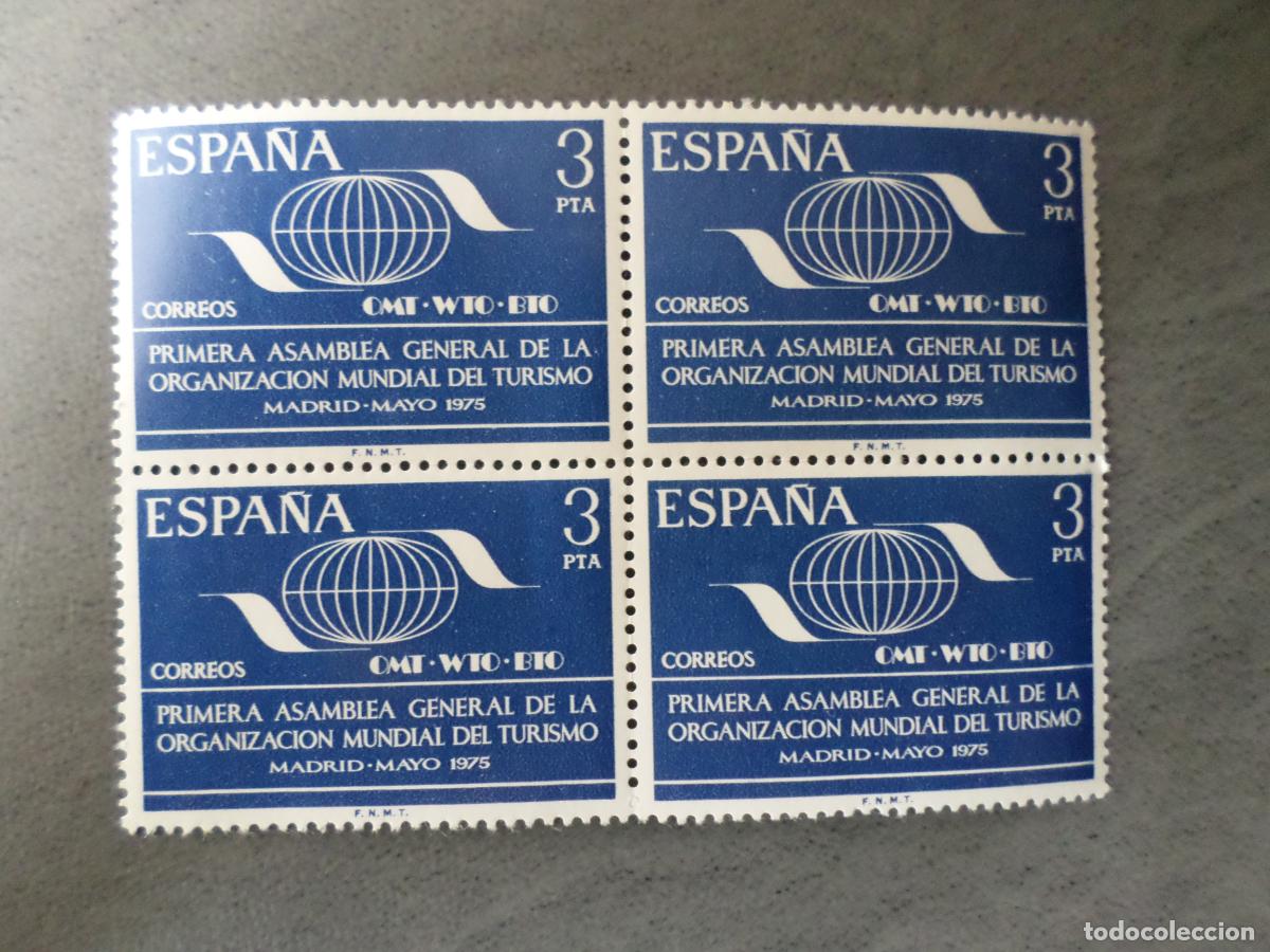 Timbres: # 1975, 1&ordf; asamblea organizacion mundial del turismo, edifil 2262