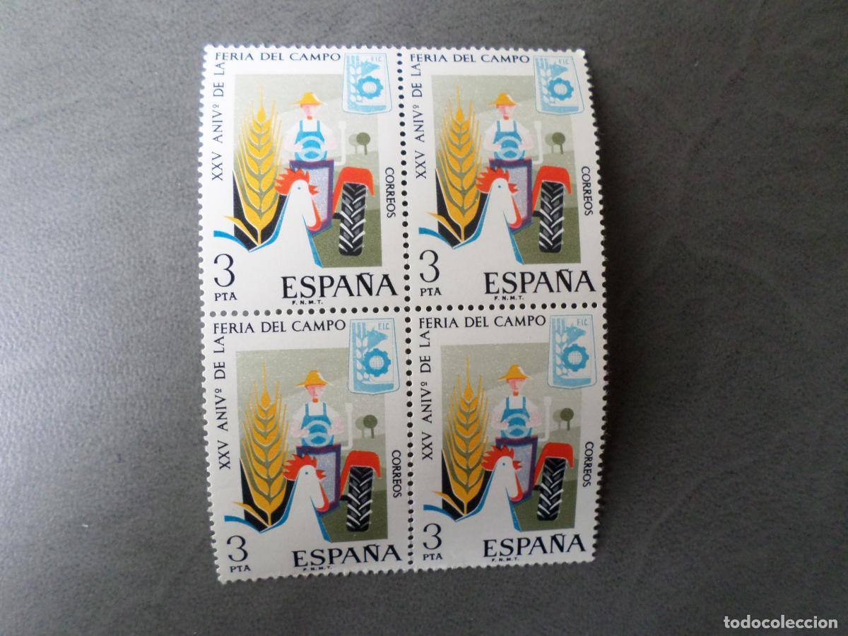 Timbres: # 1975, XXV aniversario de la feria del campo, edifil 2263