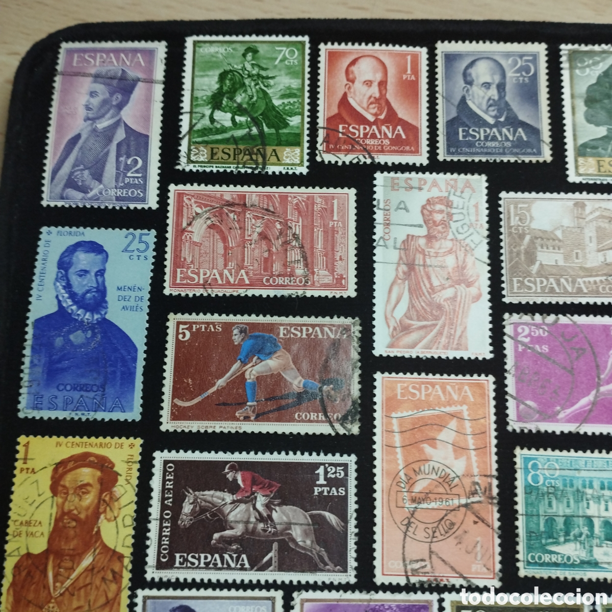Sellos: Lote de sellos, Espa&ntilde;a, usados. - Foto 2