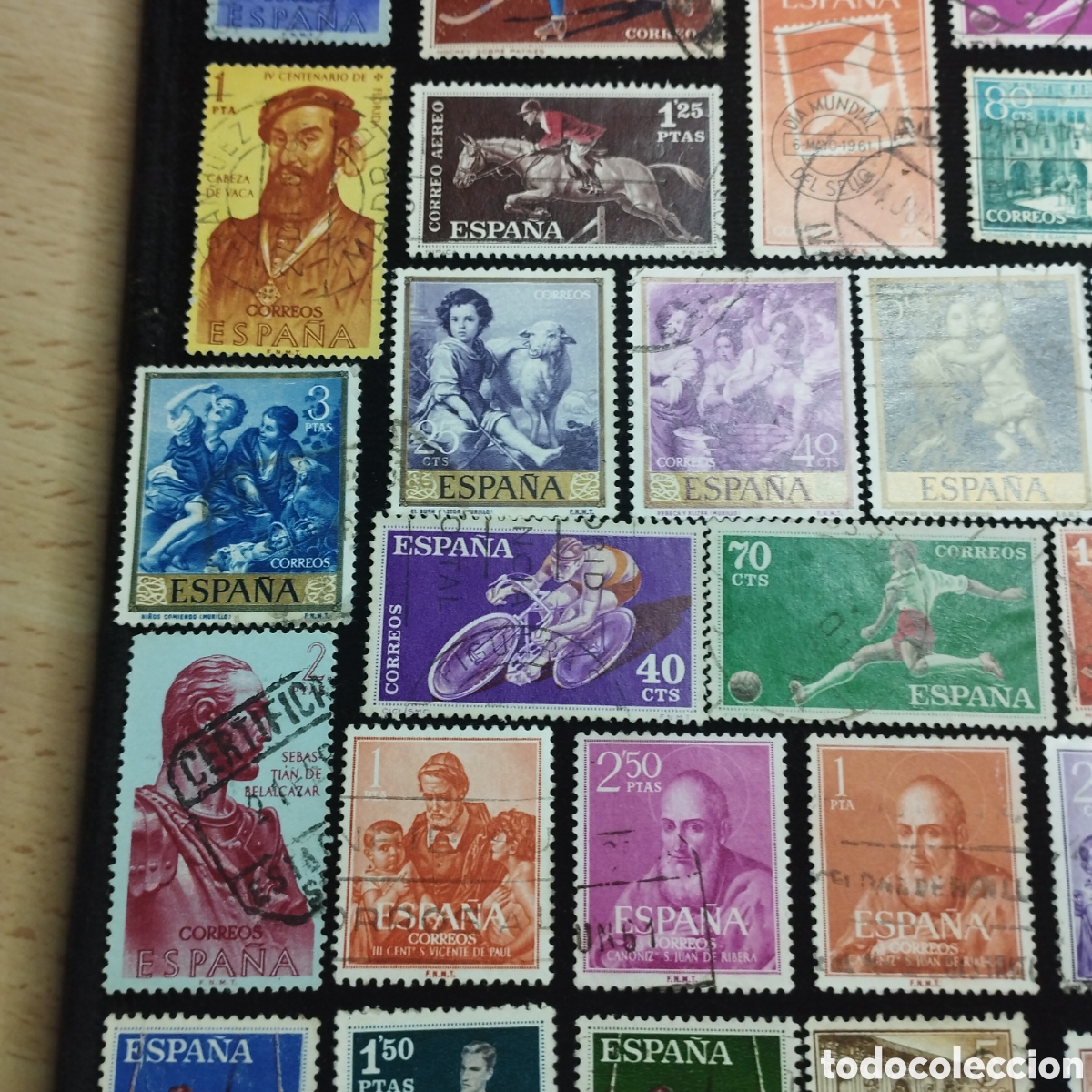 Sellos: Lote de sellos, Espa&ntilde;a, usados. - Foto 5
