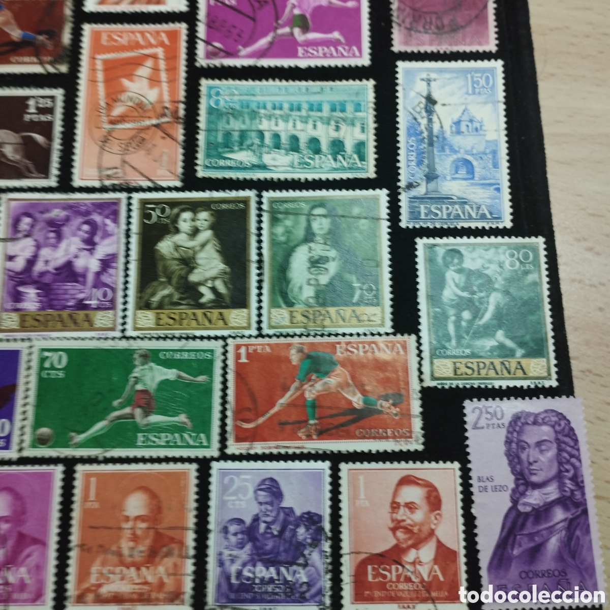 Sellos: Lote de sellos, Espa&ntilde;a, usados. - Foto 6