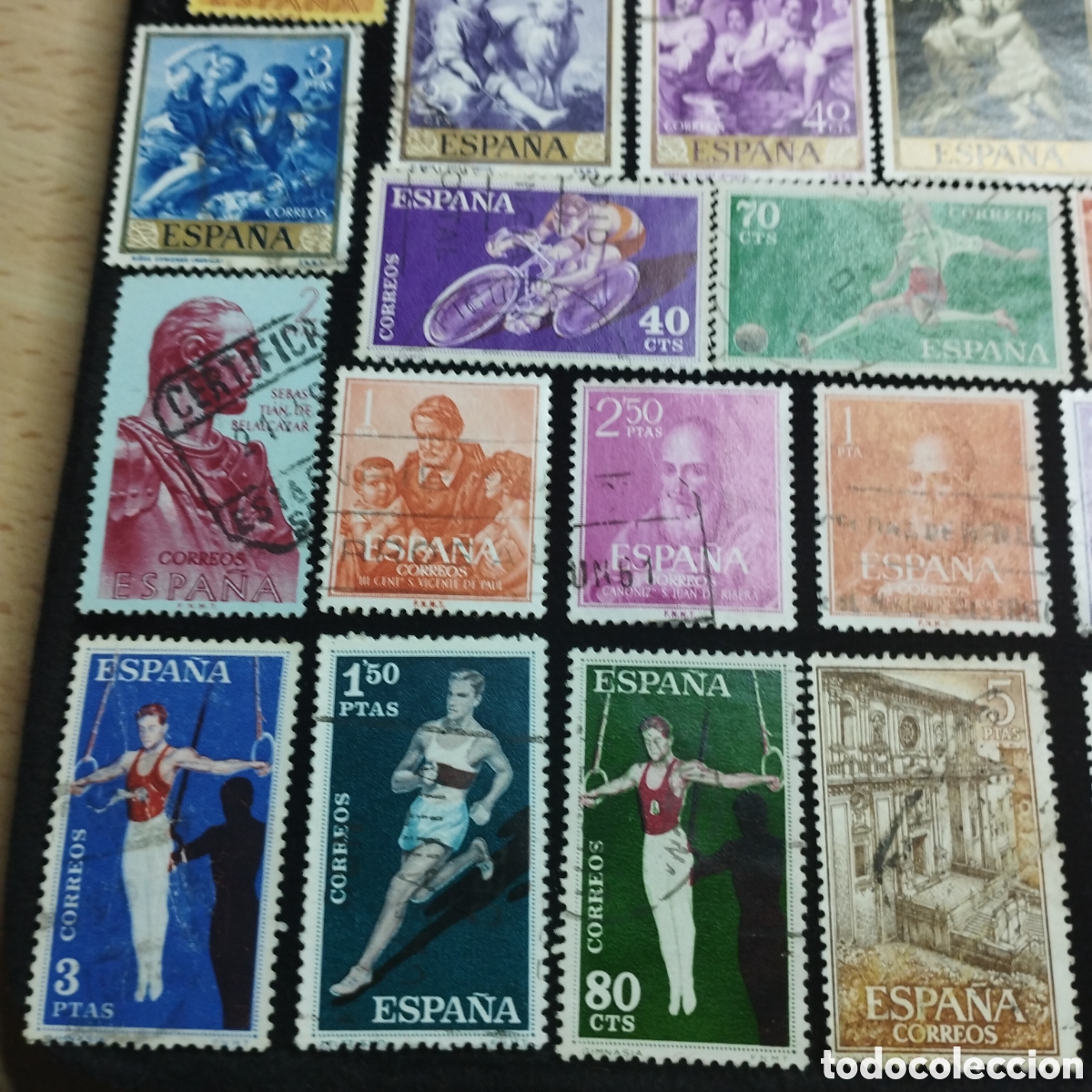 Sellos: Lote de sellos, Espa&ntilde;a, usados. - Foto 7