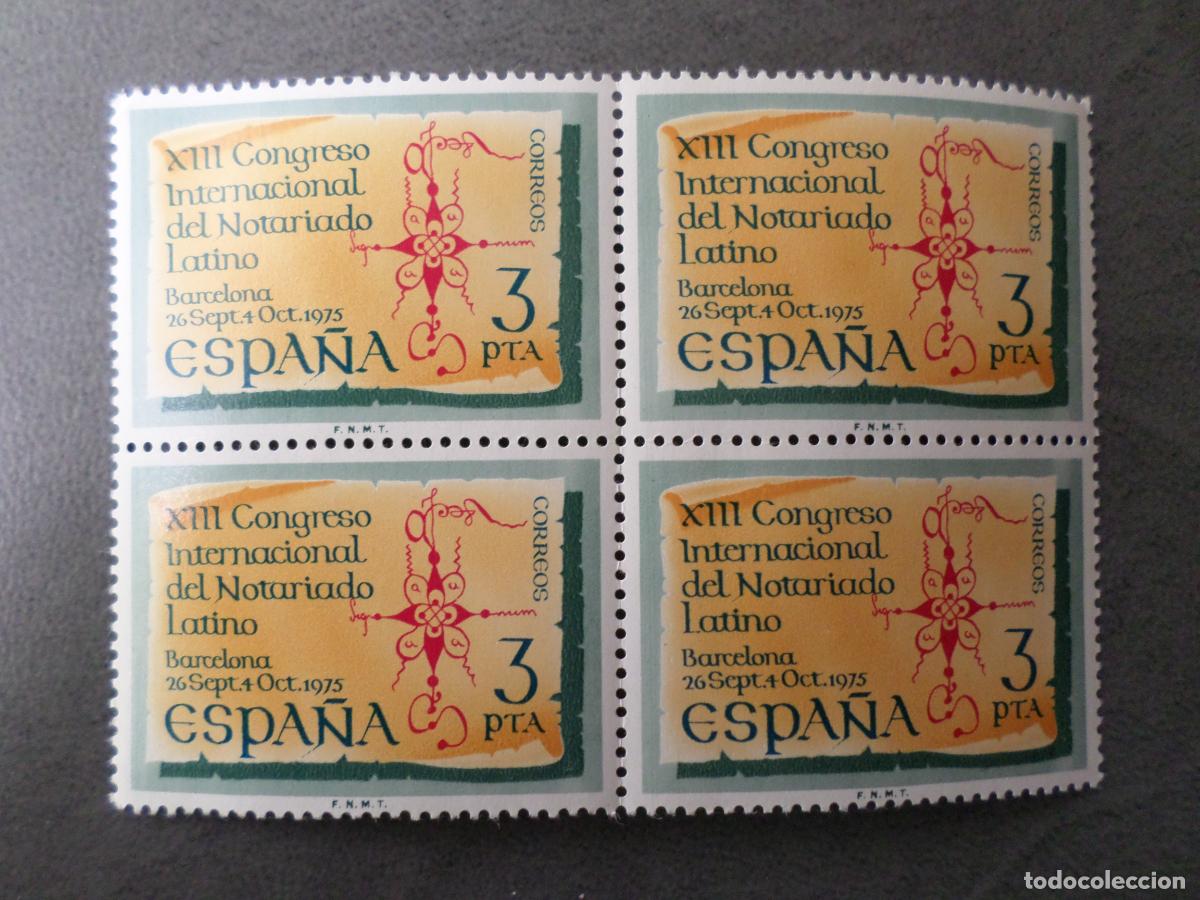 Timbres: # 1975, XIII congreso del notariado latino, edifil 2283