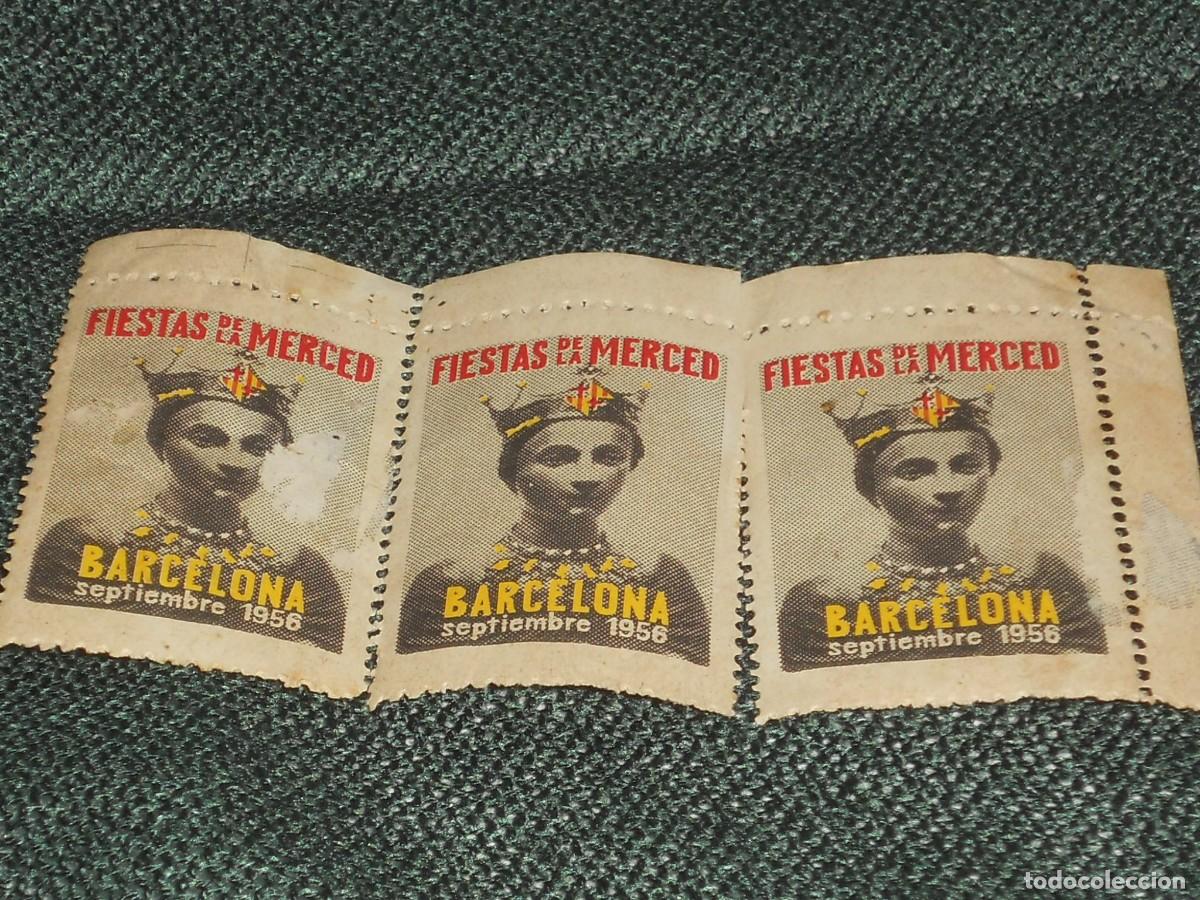 Sellos: ANTIGUOS SELLOS DE LA MERCE 1956 - Foto 5