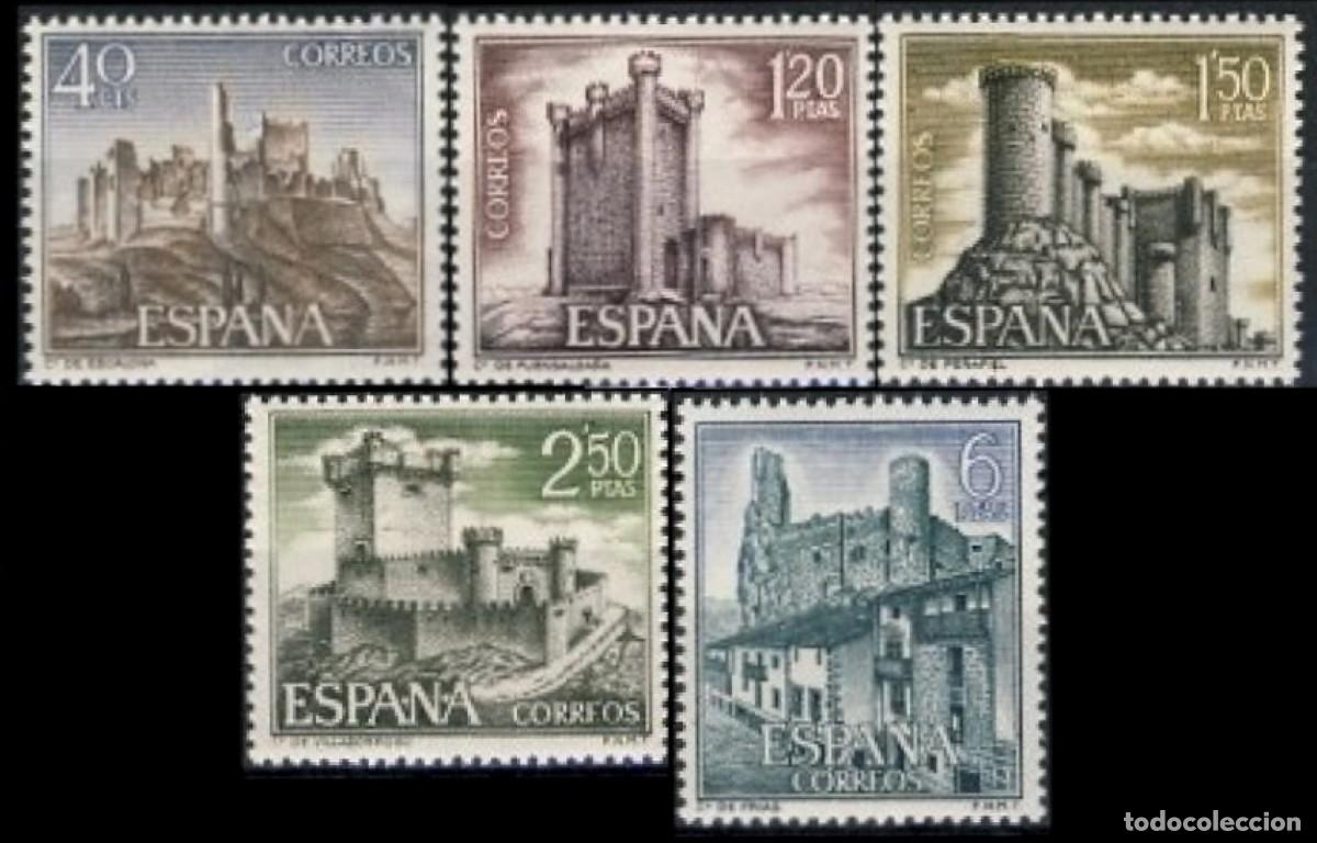 Sellos: ESPA&Ntilde;A 1968 - CASTILLOS - EDIFIL 1880/1884** - Foto 1