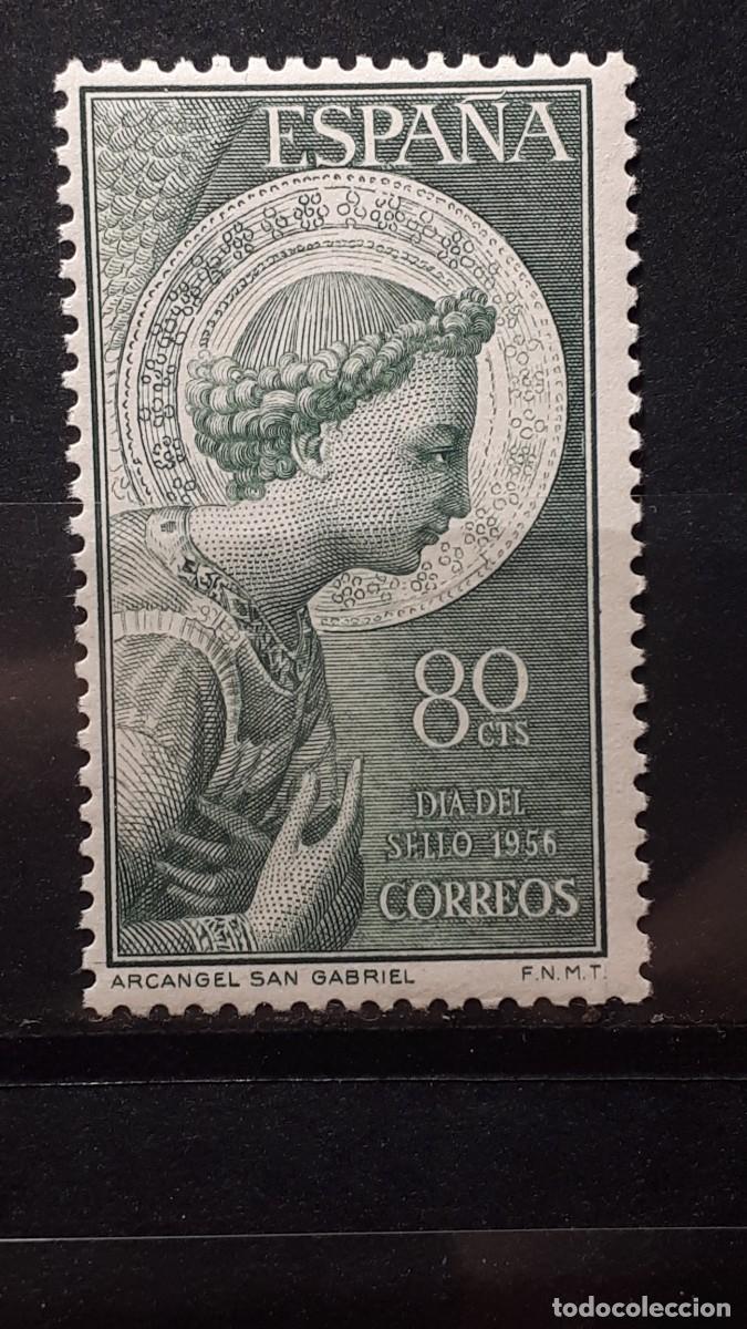 Sellos: Espa&ntilde;a **. A&ntilde;o 1956. Edifil 1195 - Foto 1