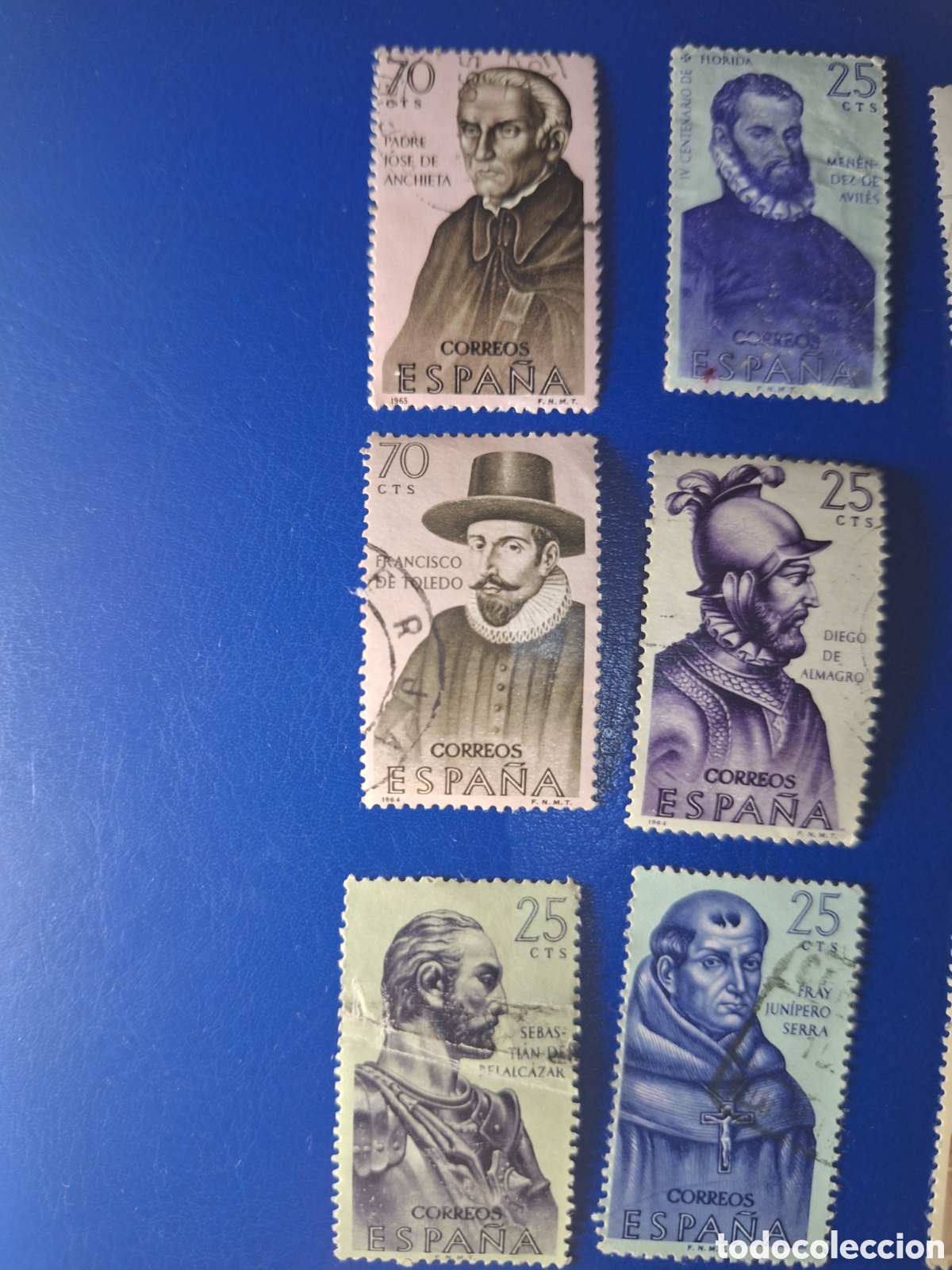 Sellos: Lote de 15 sellos Espa&ntilde;a 1964 - Foto 2