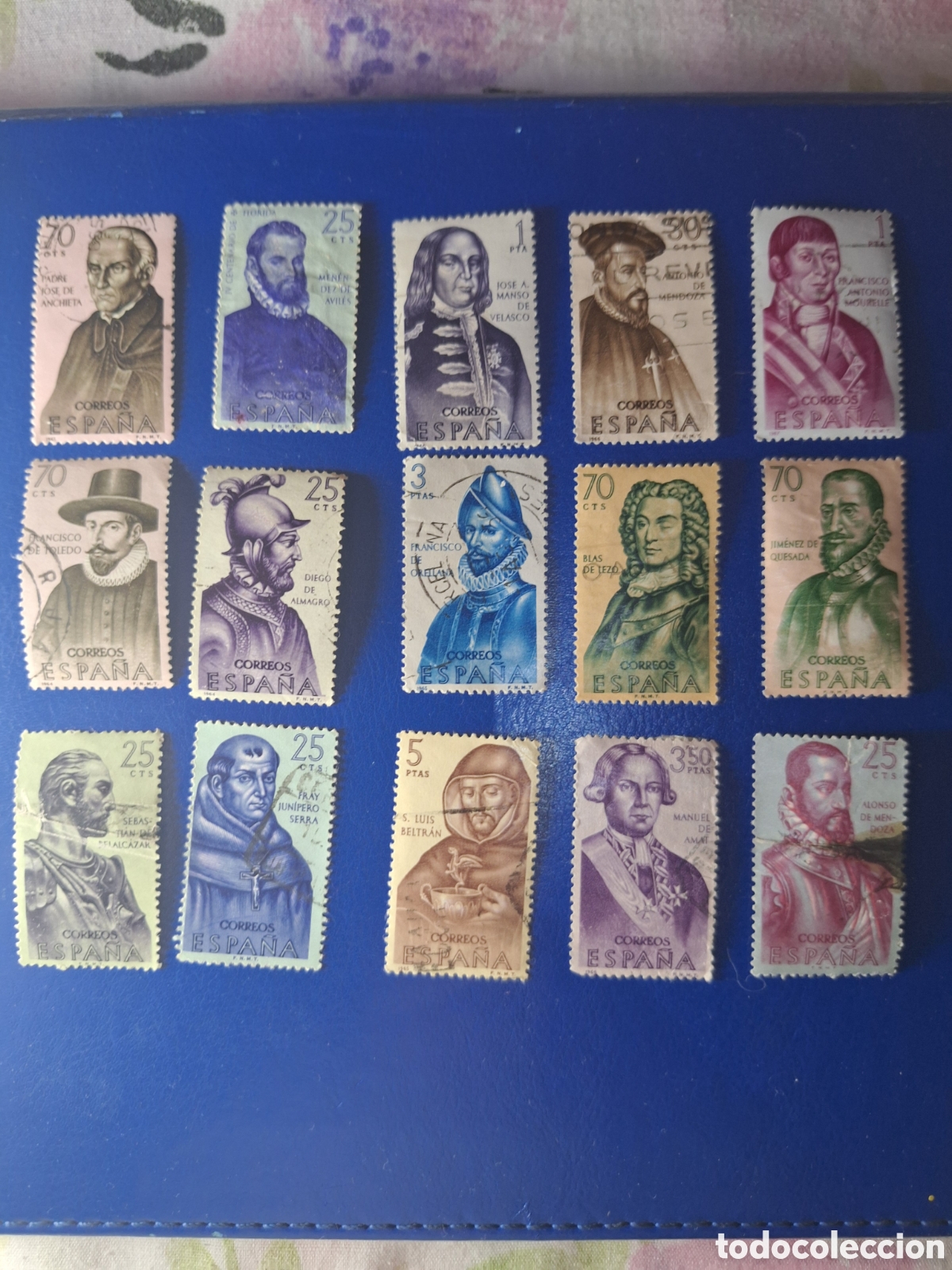 Sellos: Lote de 15 sellos Espa&ntilde;a 1964 - Foto 1