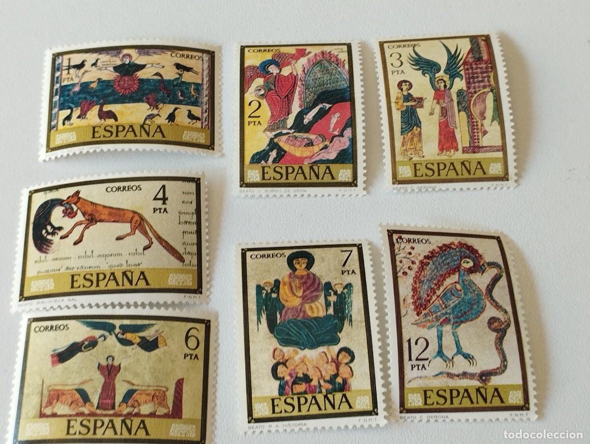 Sellos: CORREOS ESPA&Ntilde;A HISTORIA BEATO 1975 - Foto 1