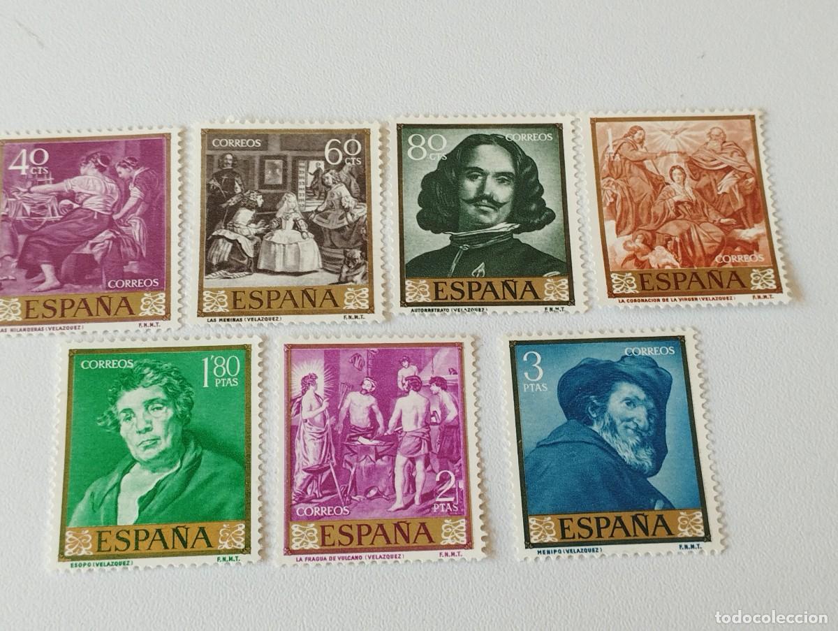 Sellos: CORREOS ESPA&Ntilde;A VELZAQUEZ 1959 - Foto 1