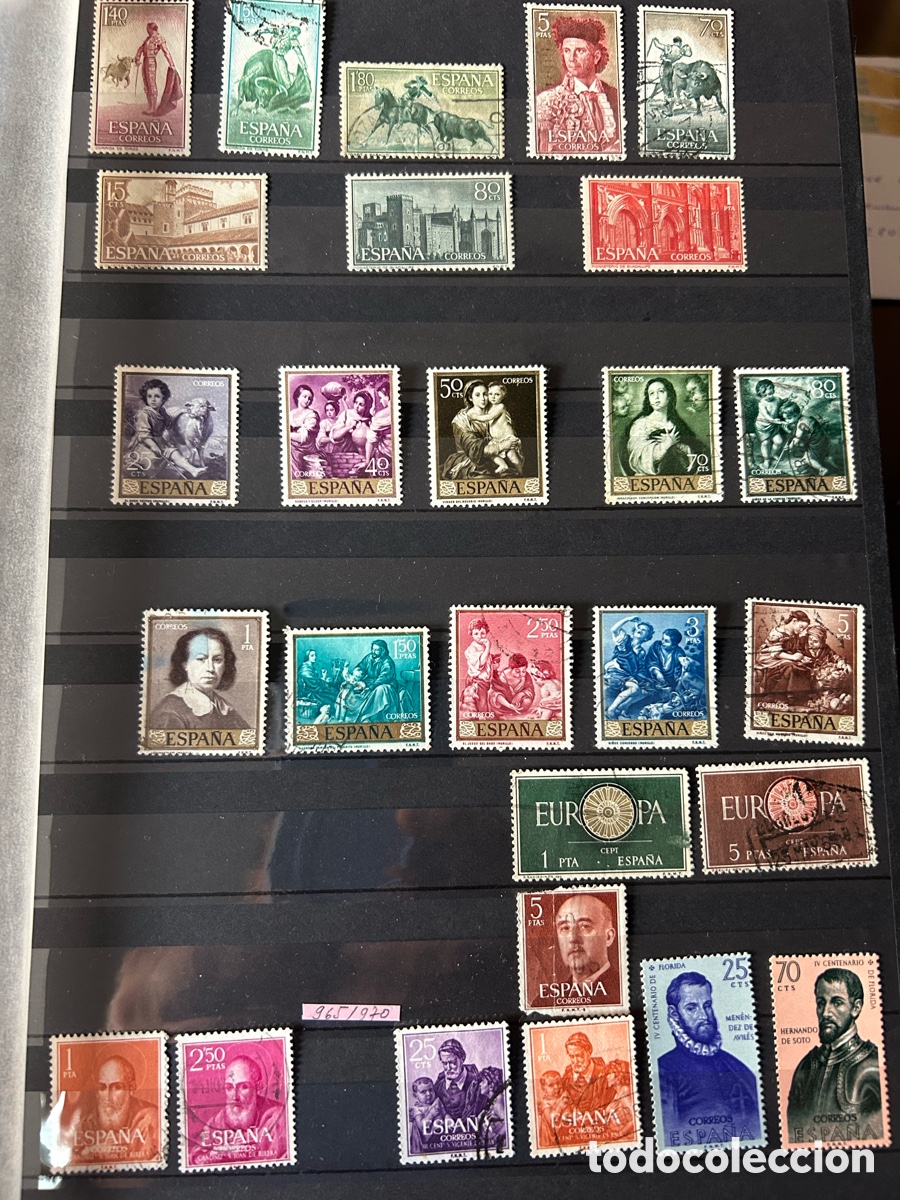 Sellos: Lote sellos II Centenario (40 hojas) - Foto 2