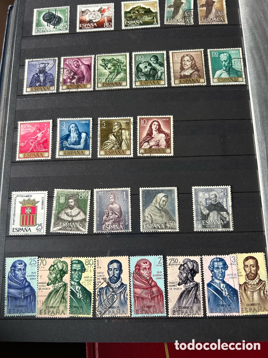 Sellos: Lote sellos II Centenario (40 hojas) - Foto 8