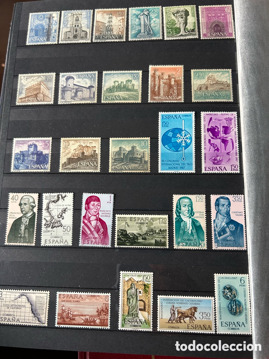Sellos: Lote sellos II Centenario (40 hojas) - Foto 20