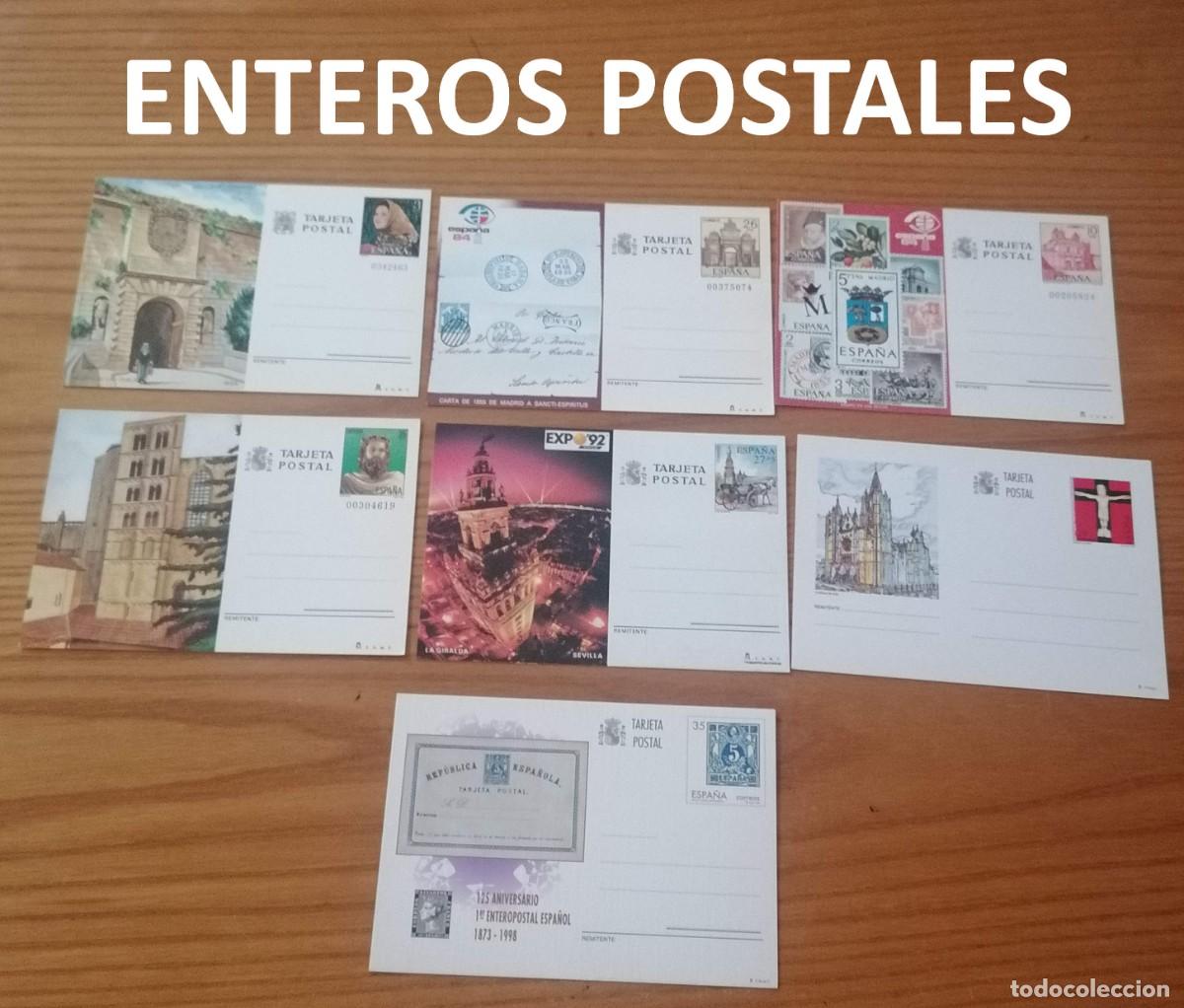 Sellos: AEROGRAMAS Y ENTEROS POSTALES A&Ntilde;OS 70, 80 Y 90 - Foto 2