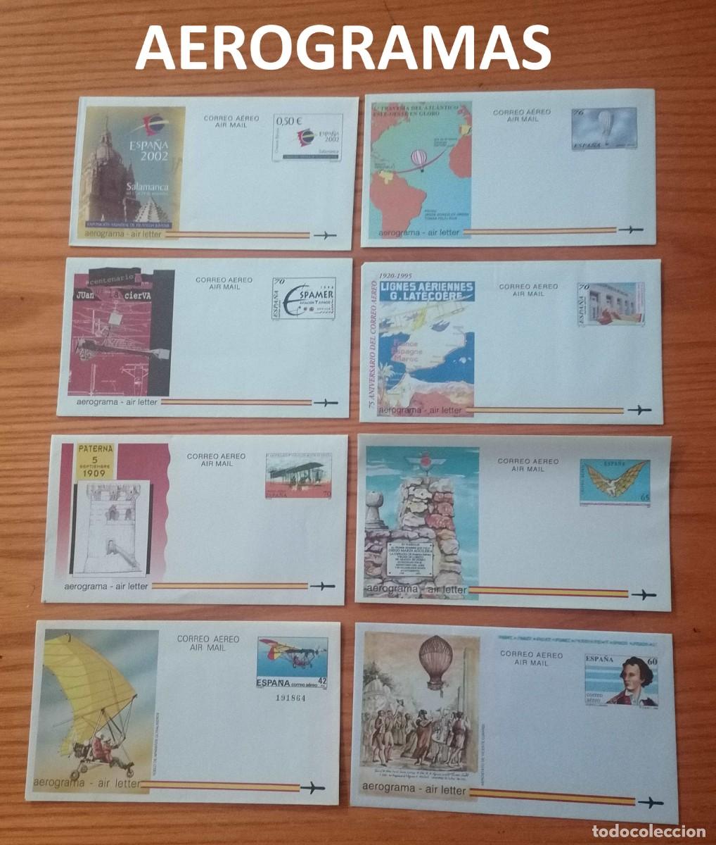 Sellos: AEROGRAMAS Y ENTEROS POSTALES A&Ntilde;OS 70, 80 Y 90 - Foto 3