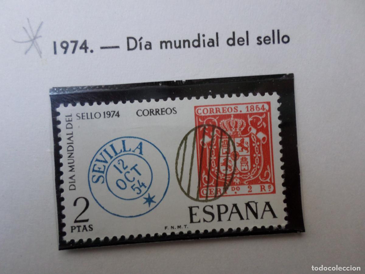 Timbres: 1974, dia mundial del sello, edifil 2179