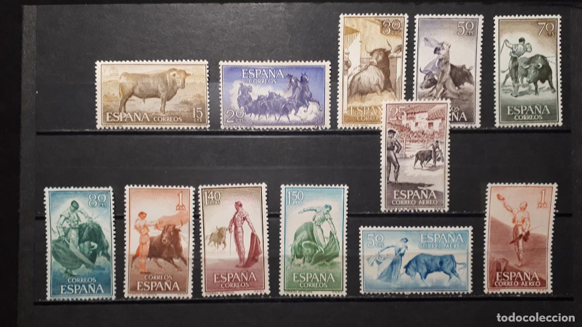 Sellos: ESPA&Ntilde;A. A&Ntilde;O 1960. **. EDIFIL 1254/69 - Foto 1